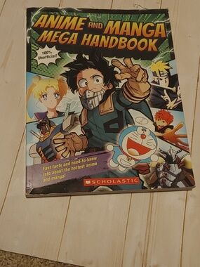 Anime And Manga Mega Handbook Teen Young Adult Book Scholarstics Unofficial